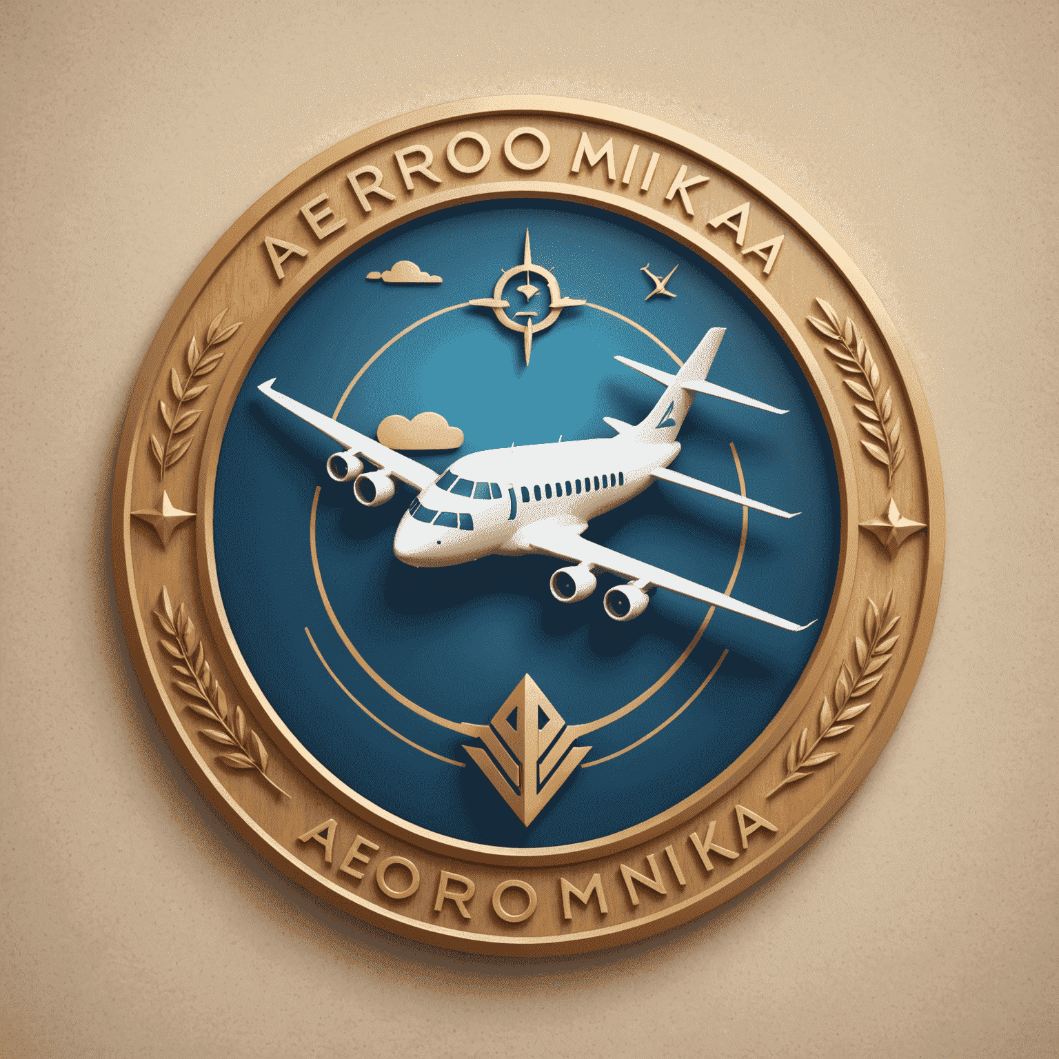 Aerodomefinka.com logo featuring a stylized airplane and financial symbol